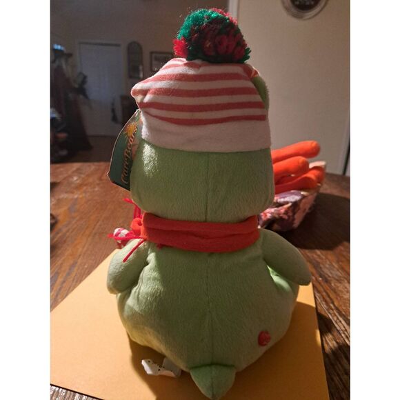 Vintage 2005/2006 Care Bears Good Luck Bear 13in Holiday Plush Candy Cane - Picture 6 of 10